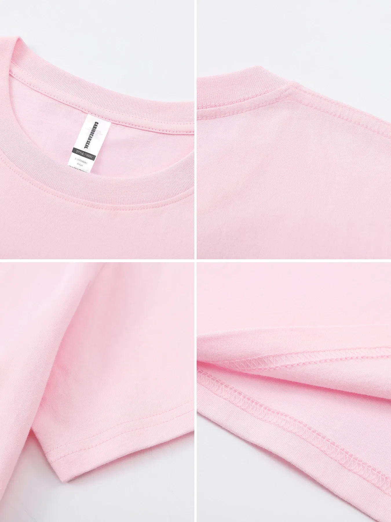 Color: Malachite Blue, Size: XXL - Summer Lemon Cherries Prints T-Shirts Cotton Women's Tops Oversize O-Neck Soft Short Sleeve tees Street Casual Womans Clothes