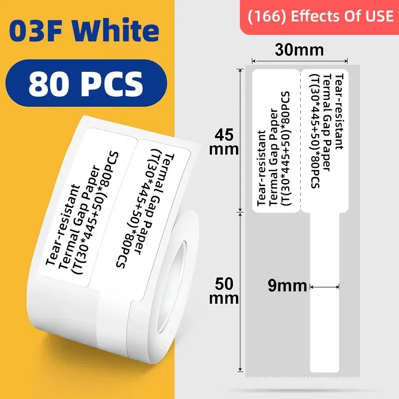 color: Rose Gold - Niimbot Mini Printer Thermal Wire White/ Cable/Color/Round Sticker Self Adhesive Waterproof   Sticker For B1 B21 B203