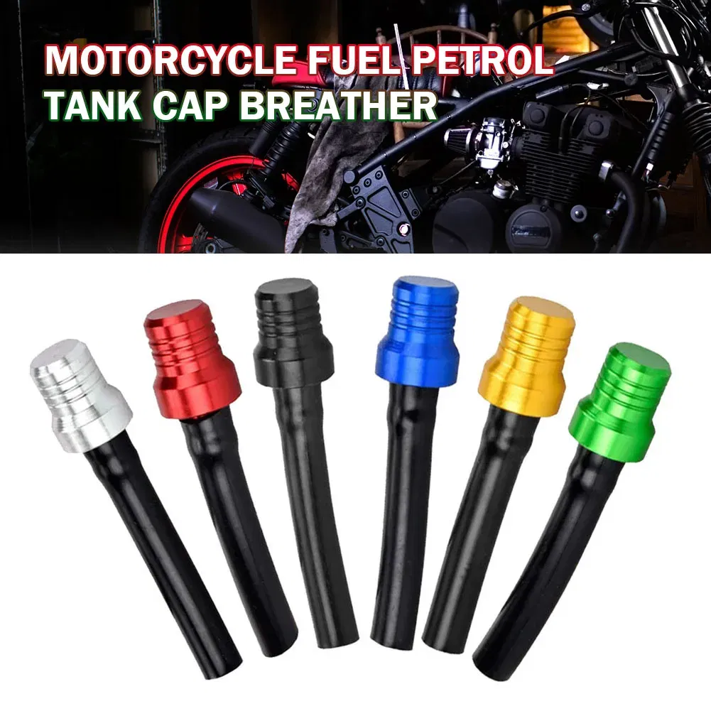 Color: Champagne, Ships From: CHINA - Motorcycle Gas Fuel Cap Valve Vent Breather Hoses Tubes For Motocross CR CRF EXC YZF YZ KLX SXF RMZ ATV Fuel Tank Breather Pipe