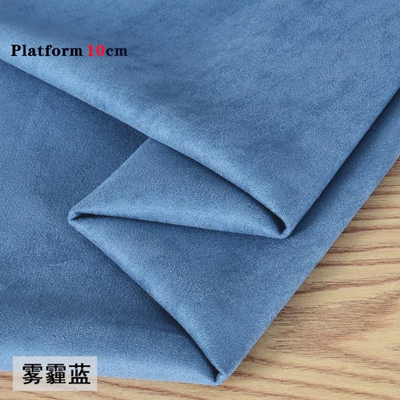 Color: green, Size: XXL - Suede Shoes Cover Steel Pole Dance Training Specific Protective Cover 10CM Platform Anti Slip Wear-resistant Boots Protective