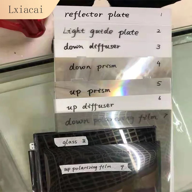 Color: Brown - LCD Screen Diffuser Membrane Display Prism Film Led Light Backlight Module Diffusion Paper