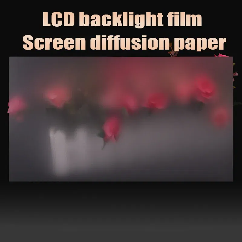 Color: Brown - LCD Screen Diffuser Membrane Display Prism Film Led Light Backlight Module Diffusion Paper