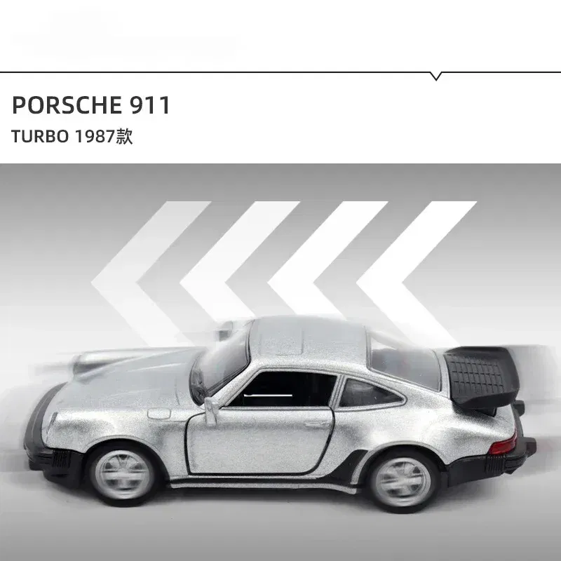Color: Pink - 1:36 BMW M3 E30 1987 Porsche 911 Turbo Audi Quattro Metal Toy Alloy Car Diecasts & Toy Vehicles Car Model Model Car For Children