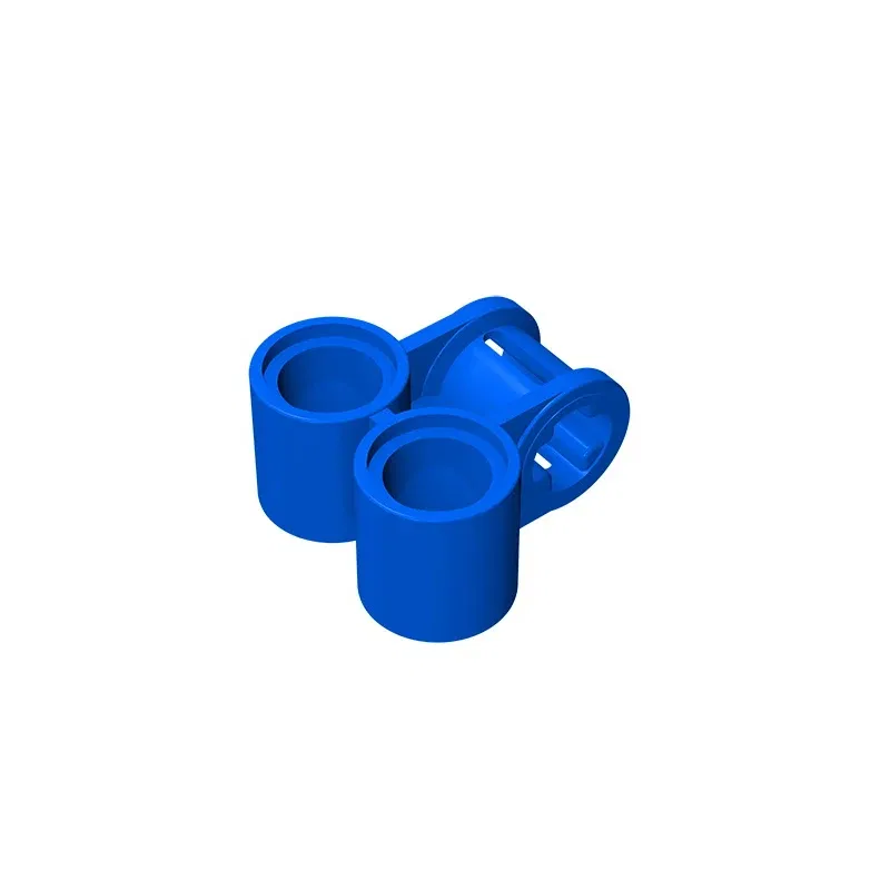 Color: Gold - Gobricks GDS-927 Technical, Axle and Pin Connector Perpendicular Double compatible with lego 32291 pieces of children's toys