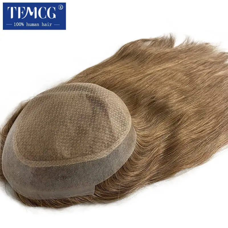 Customized Women Topper Silk Base With Pu Long Straight Remy Hair Wigs For Women 100% Natural Human Hair Toppers For Women