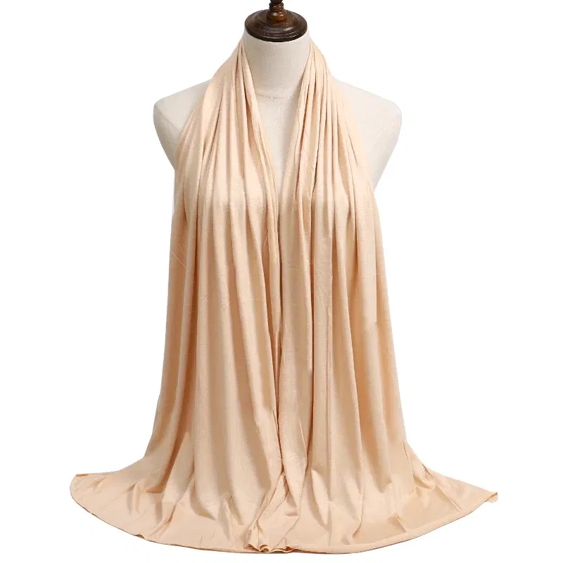 Color: light oliver, Ships From: CHINA - New Jersey Womens Muslim Ramadan Fashion Modal Cotton Jersey Hijab Womens High Quality Solid Color Soft Hijab Long African Scarf
