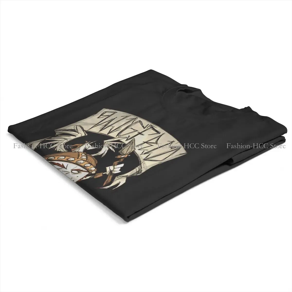 Color: black, Size: S - Wigfrid Casual Polyester TShirt Dont Starve Style Tops Comfortable T Shirt Female