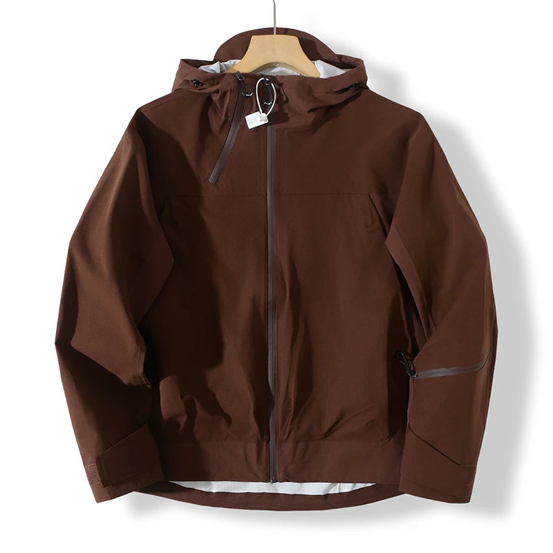 Color: Brown, Size: XS - 2025 ARC Outdoor Cycling, Camping, Fishing, Leisure Mountaineering, Windproof and Waterproof, Hiking, Sports and Fashion Jacket