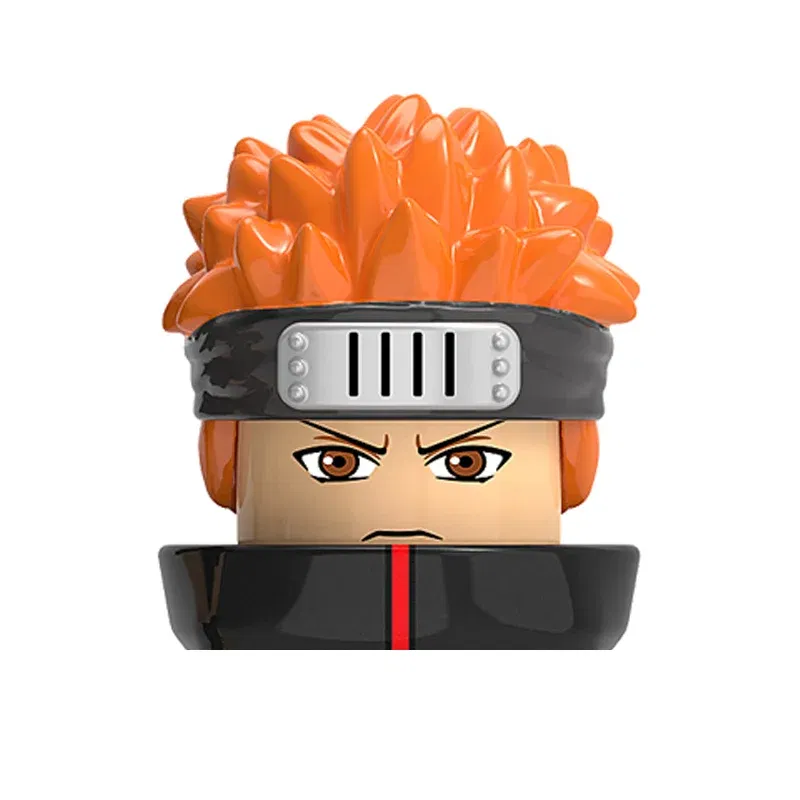 Color: light green - Single New Cartoon Action Figures accessories Building Block children WM2081 WM6105 WM6106