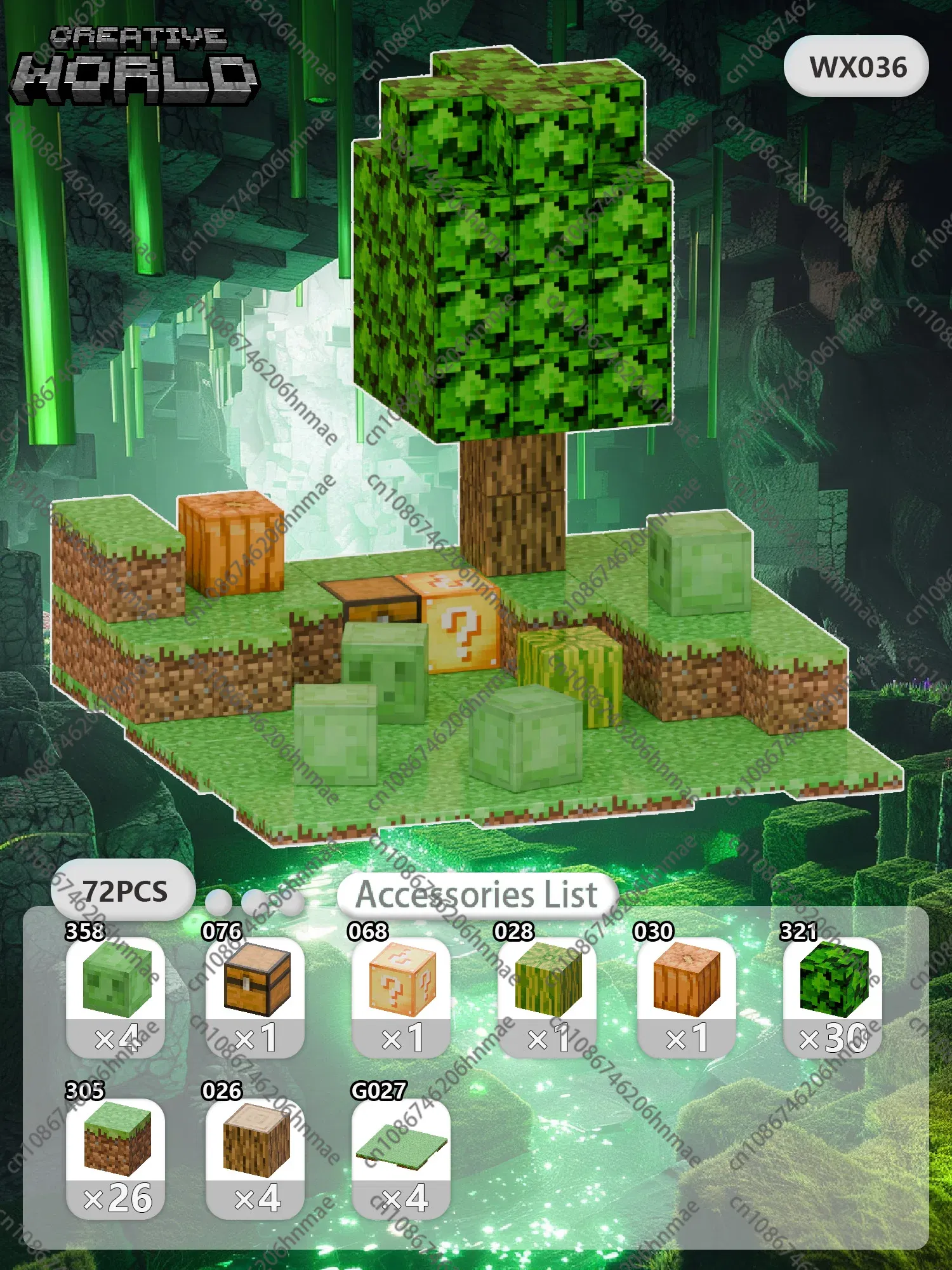 Color: LIGHT GRAY - Magnetic Building Blocks Mine World Magnet Cube Set for Boy Girl Kid Age 3+ DIY Pixel style Model Base plate STEM Toy Baseplate