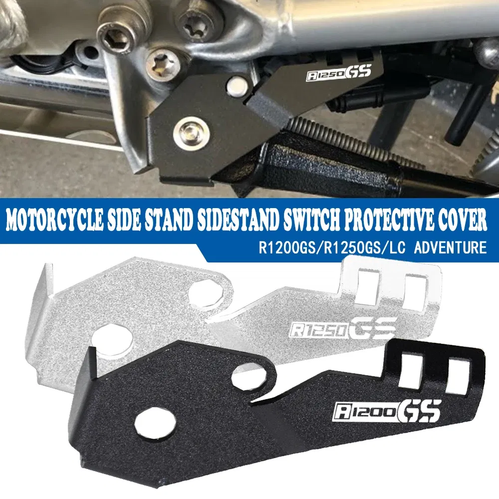 Color: Army Green - GS1250 Motorcycle Side Stand Sidestand Switch Protector Guard Cover Cap For BMW R1200GS R1250GS LC Adventure ADV R 1200 GS 1250