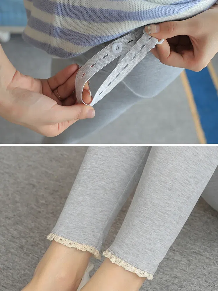 Color: black, Maternity Size: L - Winter Pregnant Women Black Leggings for Maternity Warm Soft Velvet Pants Pregnancy Inner Wool Clothes Ropa Mujer Embarazada