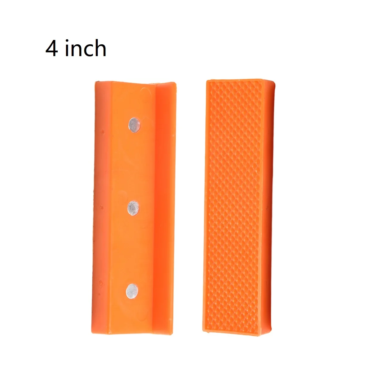 Color: indigo - 2pcs 4/5/6 Inch Magnetic Soft Pad Jaw Rubber For Metal Vise Bench Machine Tools For Metal Vise Bench Machine Tools