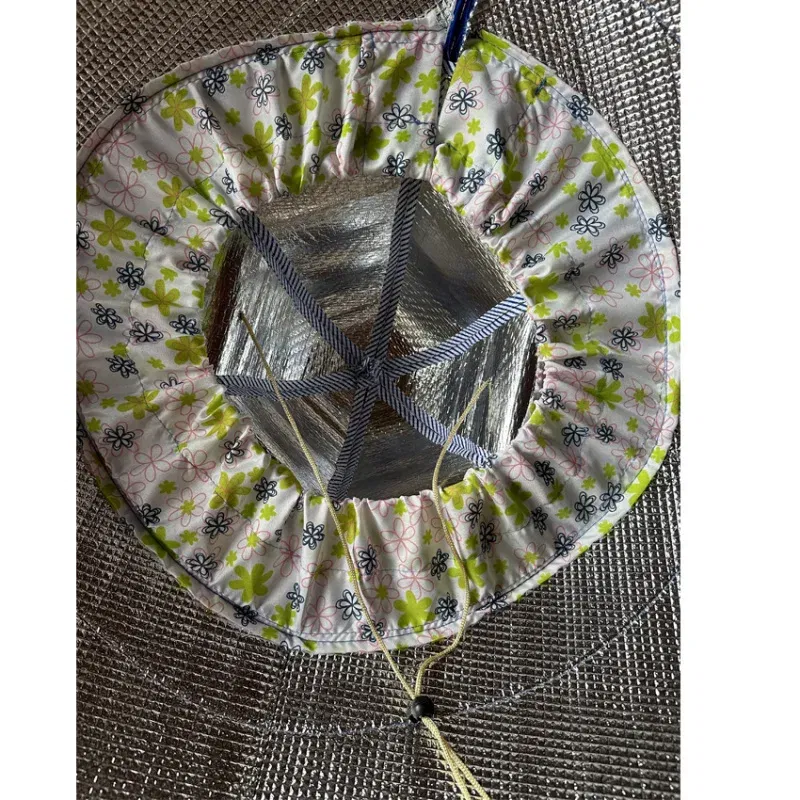 Color: green, Size: XL - Sun & Rain Protection Hooded Cape - Breathable UV Hat for Farming/Gardening - Wide Brim Bucket Hat with Neck Cover