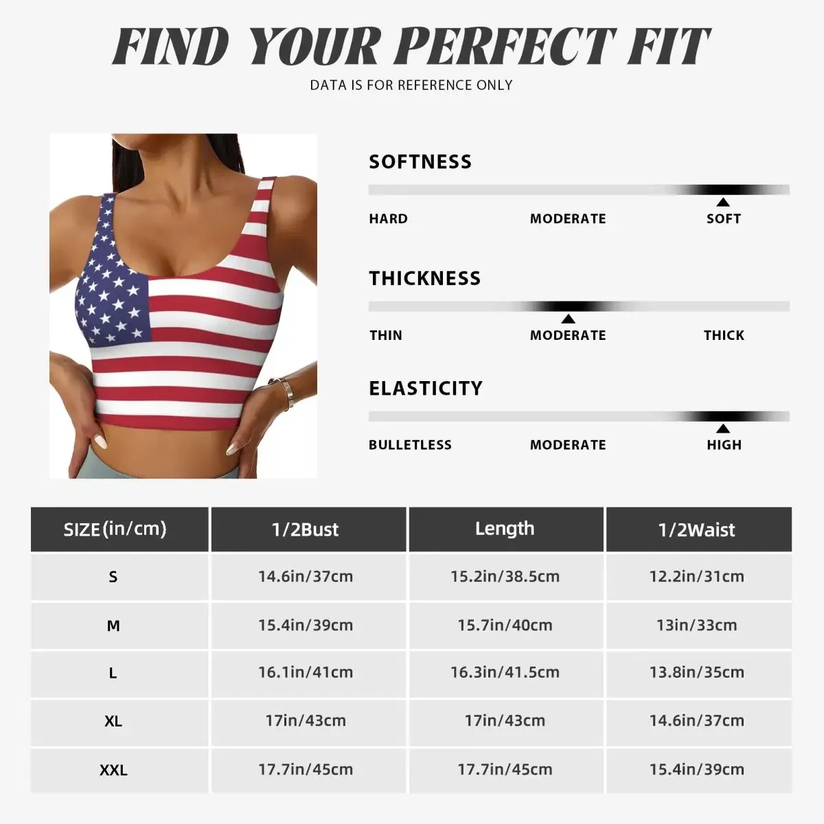 Color: black, Size: M - Jnited States Flag Basic Tops Women Samba Sexy V-Neck Yoga Fitness Sports Tops