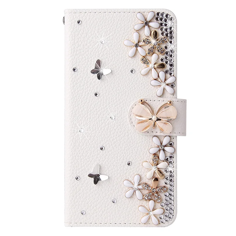 Color: Lemon yellow, Material: Denim - Flip Glitter Case For Samsung Galaxy S25 Ultra S24 FE S23 S22 S21 S20 Plus A35 A55 A16 A14 A15 A34 A54 Leather Cover Case