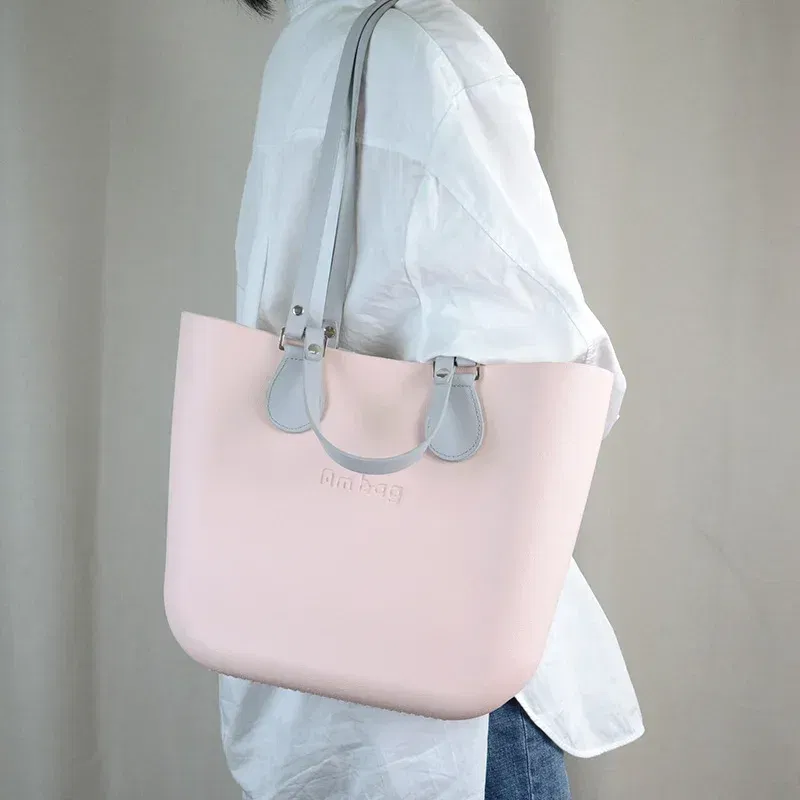 Color: Rose Gold - New  O bag Multifunctional Strap handles For obag Girl Women Hand Shoulder straps long short belts Handbags accessories