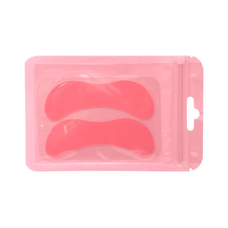 Color: black, Ships From: CHINA - 2Pcs Hot Eyelash Patches Competitor Eyelash Pads Multi-Color Eyelash Patches Silicone Eye Patches Universal Grafted Eyelash Pads