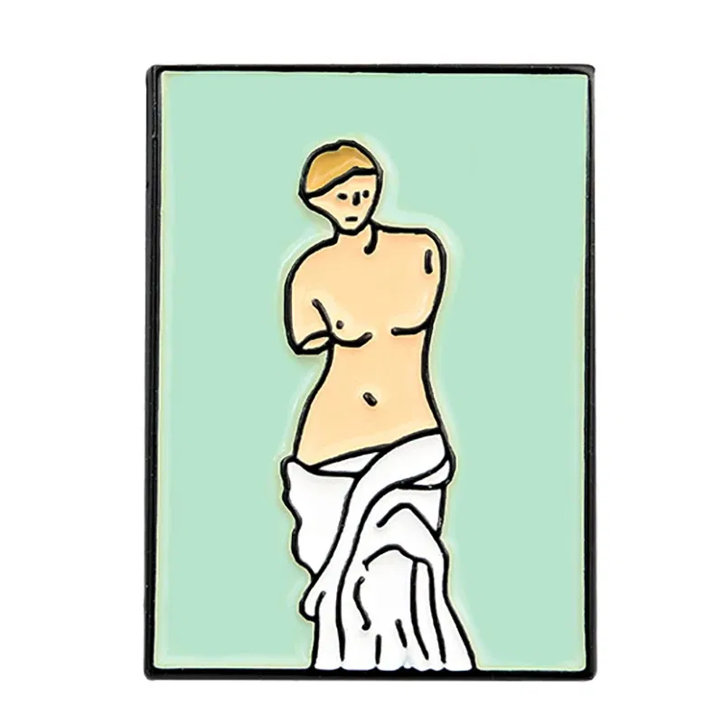 Metal color: Antique Bronze Plated - Van Gogh Oil Painting Brooch Van Gogh Brooch Galaxy Brooch Star Moon Sunflower Brooch Art Brooch Van Gogh Lapel Pin