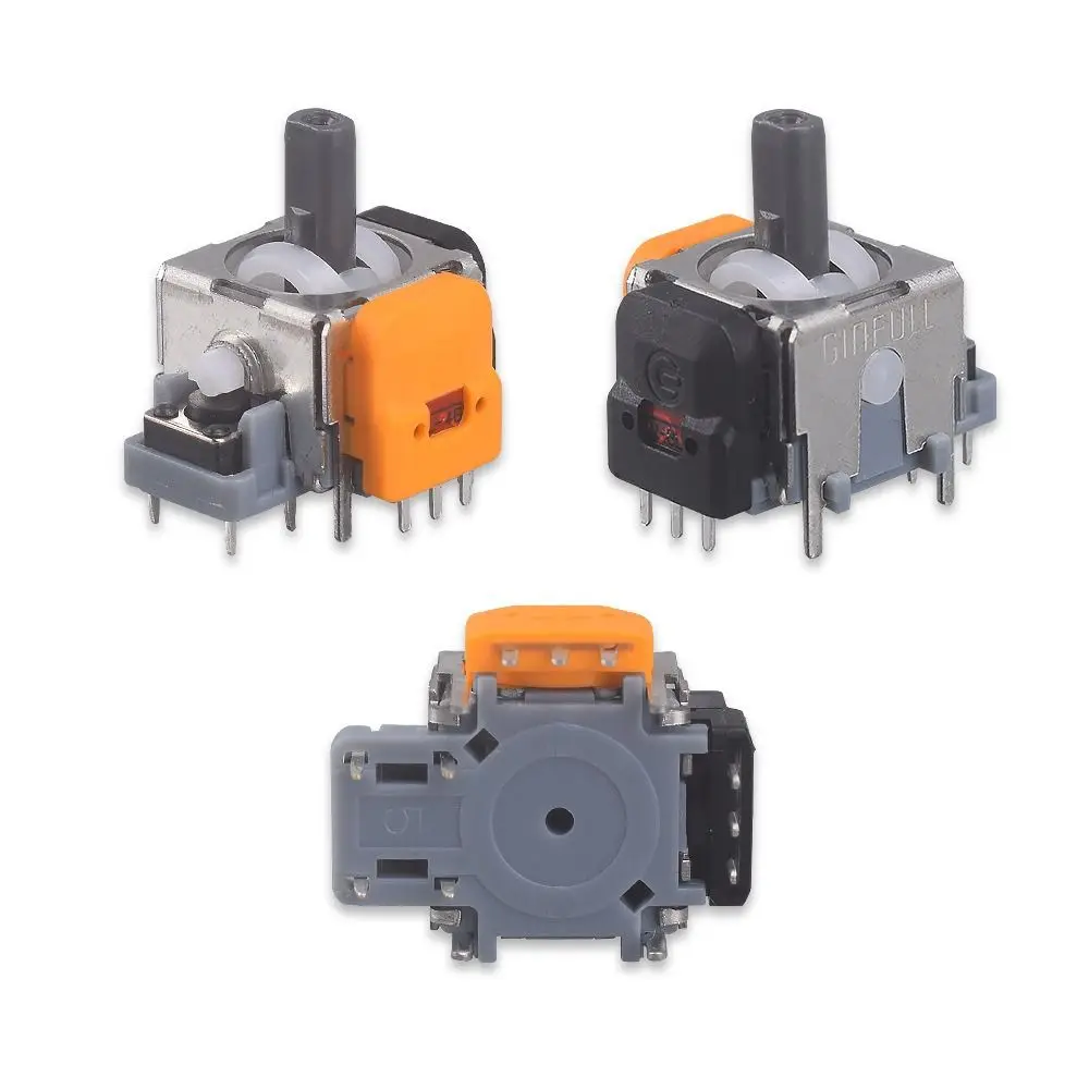 Color: Blue - 10PCS 3D Analog Sensor Hall Effect Joystick for Playstation 5 Game Controller Thumb Stick for PS5/PS4/Xbox/Switch Pro