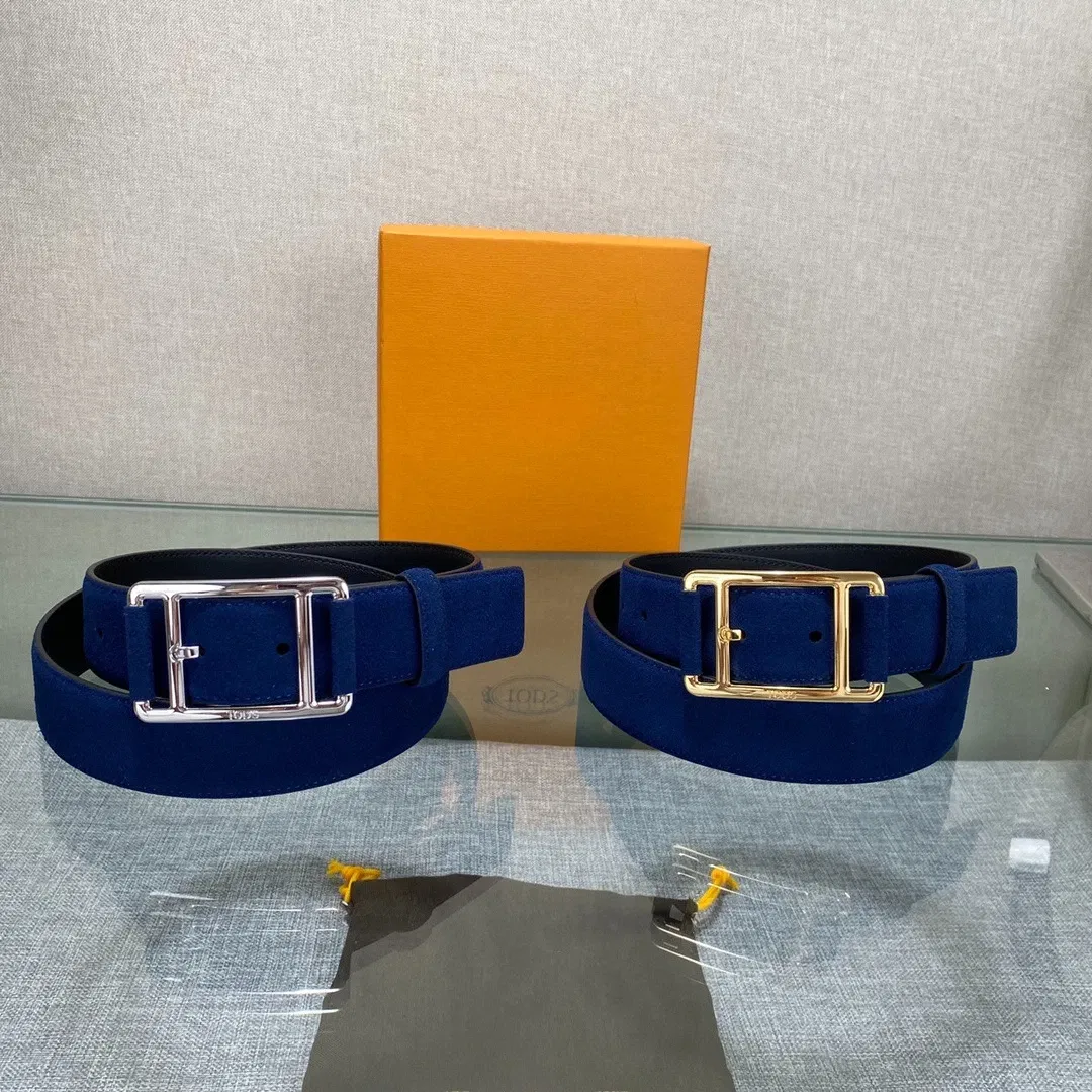 Color: Silver - High-end Men's and Women's Leather Belts, Casual and Versatile, Men's Pin Buckle Belt, Genuine Leather Gift Box, Gift