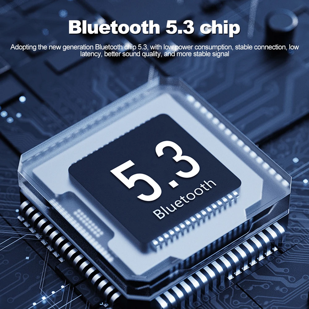 Color: Blue - New Bluetooth Helmet Headset Hands-Free Calling Motorcycle Helmet Headset Ipx7 Bt5.3 Waterproof with Three-Color Ambient Light