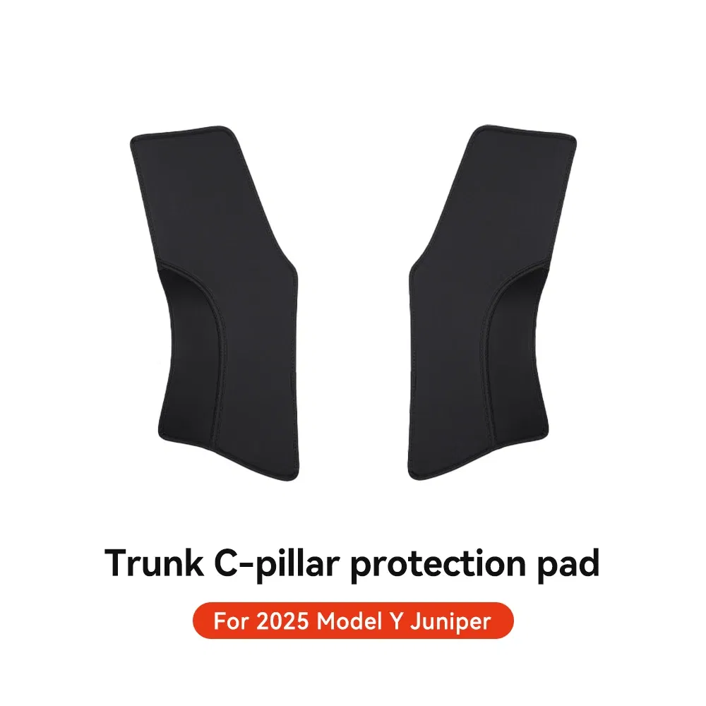 Color Name: Blue Black, Ships From: CHINA - YZ For Tesla Model Y Juniper 2025 New Leather Trunk Mats Fully Surrounded Waterproof Non-Slip Liner Custom Floor Mat Accessories