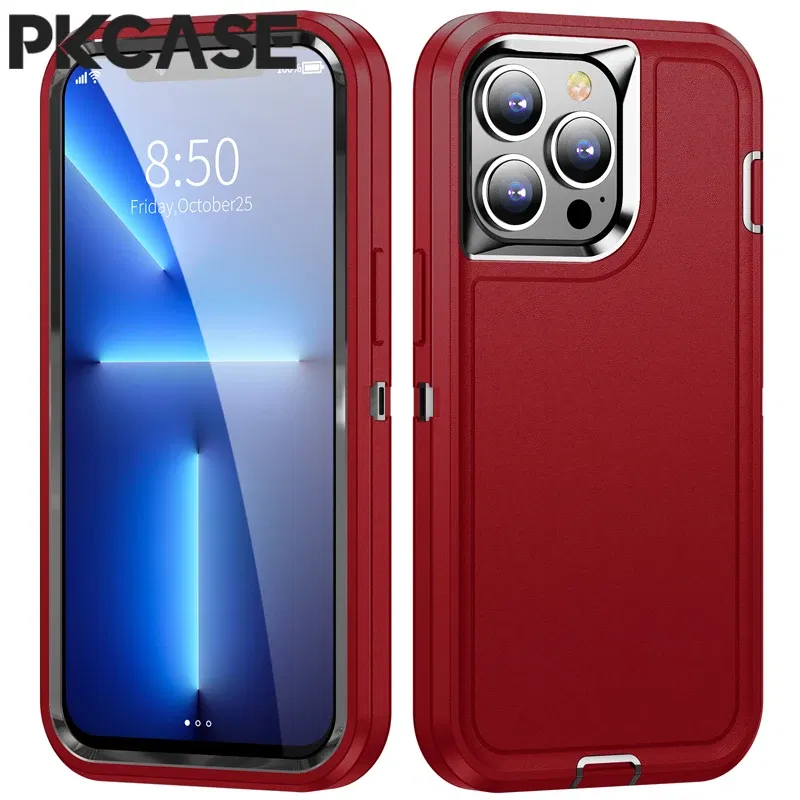 Color: Lavender, Material: POLYESTER - PKCASE Shockproof Case For iPhone 13 Mini 12 11 Pro Max 6 7 8 Plus Bracket Protective Cover For iPhone X XS XR SE 2020 2022