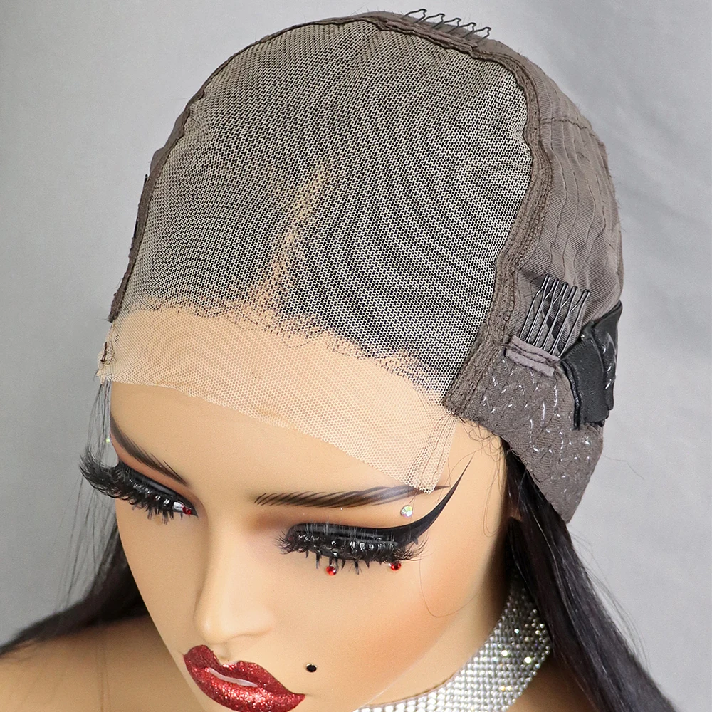 Stretched Length: 10inches, Lace Wig Type: slide part, Density: 100% - 350% 5x5 HD Lace Glueless Wig 10-14 inch Blunt Cut Bone Double Drawn 12A Hair Straight Bob Human Hair Wig Closure Frontal Wigs