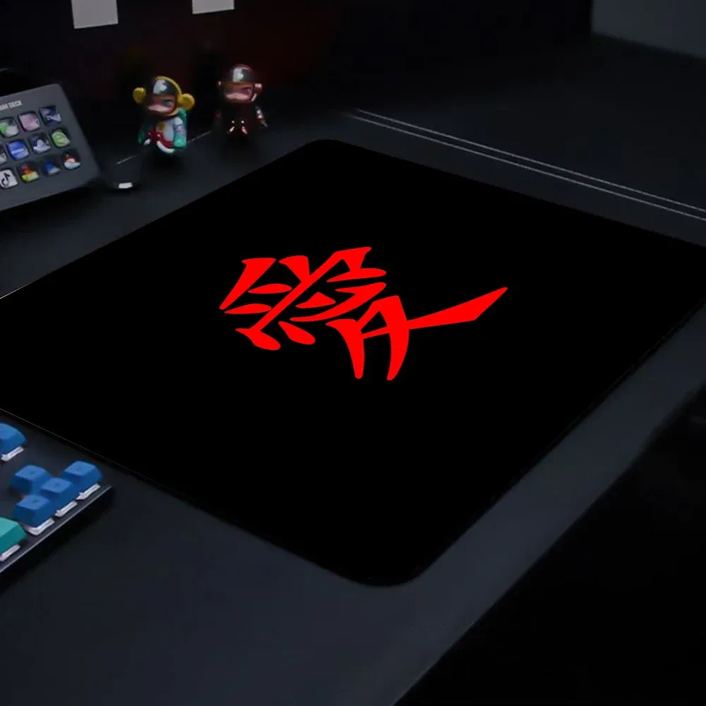 Color: WHITE, Size: XXL - E-Sports Mousepad Premium Locking Edge Mouse Mat Chinese Character "Love" Speed Mouse Pad 450x400MM Ultrafine Surface Desk Mat