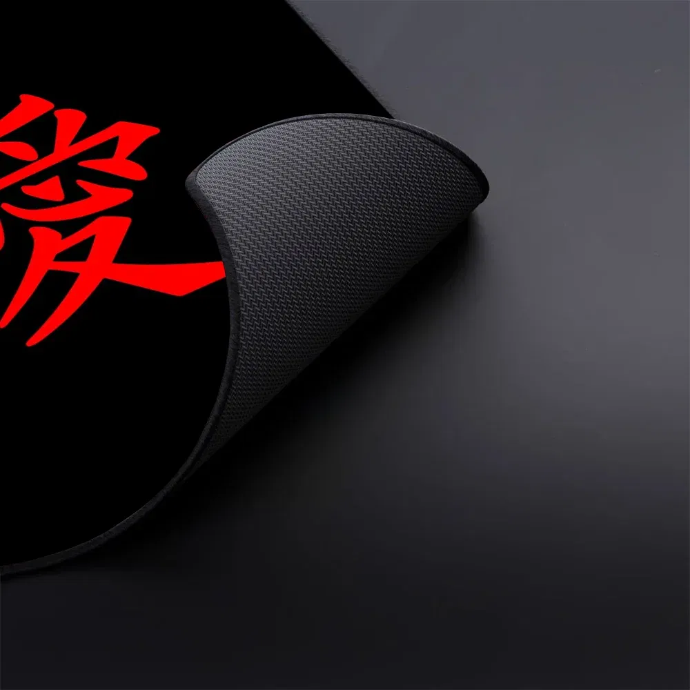 Color: WHITE, Size: XXL - E-Sports Mousepad Premium Locking Edge Mouse Mat Chinese Character "Love" Speed Mouse Pad 450x400MM Ultrafine Surface Desk Mat