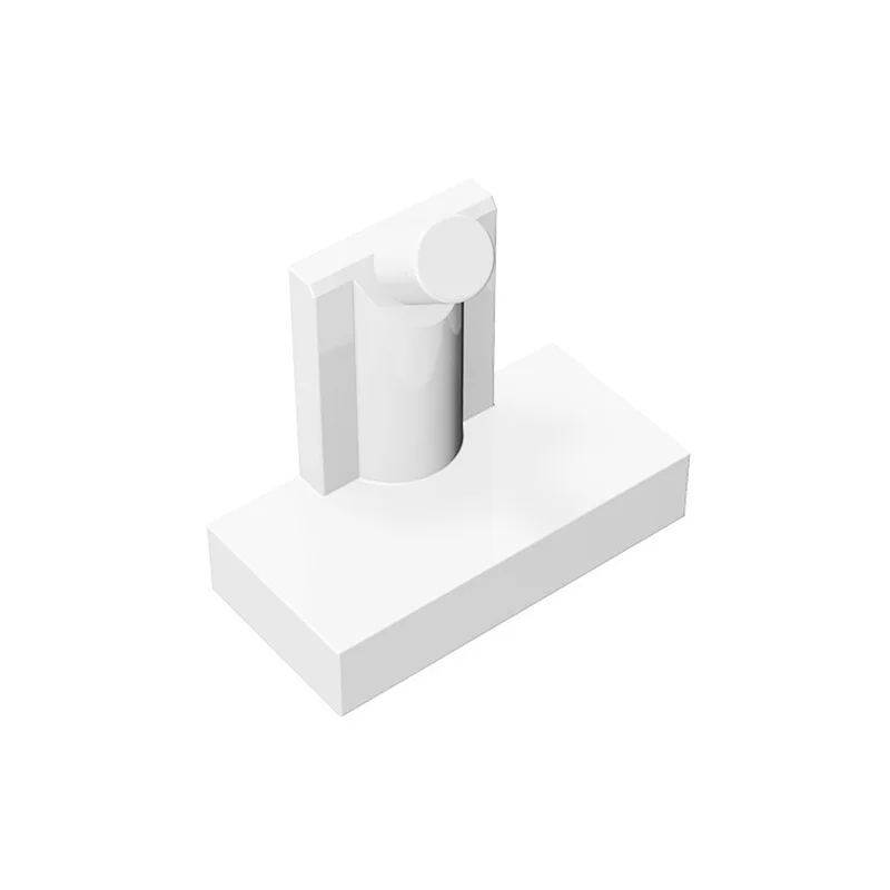 Color: Burgundy - 20pcs MOC Parts 3829 73081 Steering Stand 1x2 con volante nero compatibile mattoni fai da te blocchi di costruzione particella g