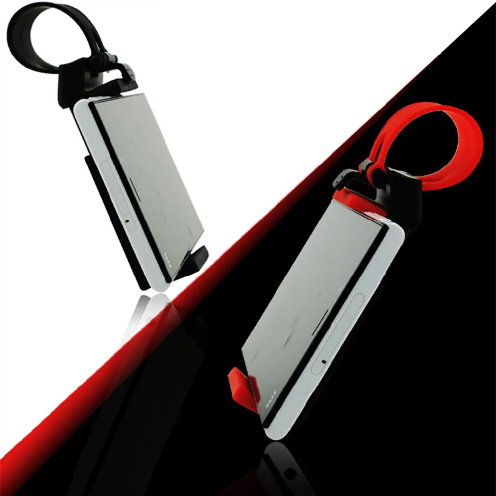 Color: Orange, Ships From: CHINA - Car Steering Wheel Mobile Phone Holder Universal Mount Buckle Phone Holder For Steering Wheel Navigation Car Auto Accessories