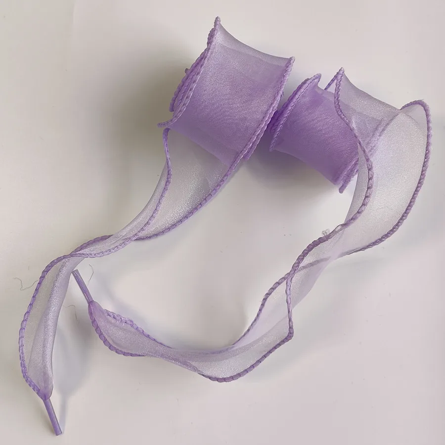 Color: GRAY, Length: 80cm - 4cm Wide Festoon Fishtail Organza Shoelaces Wave Chiffen Fall Winer Bow Laces Beauty White Casual Sneaker DE Training Shoes Lace