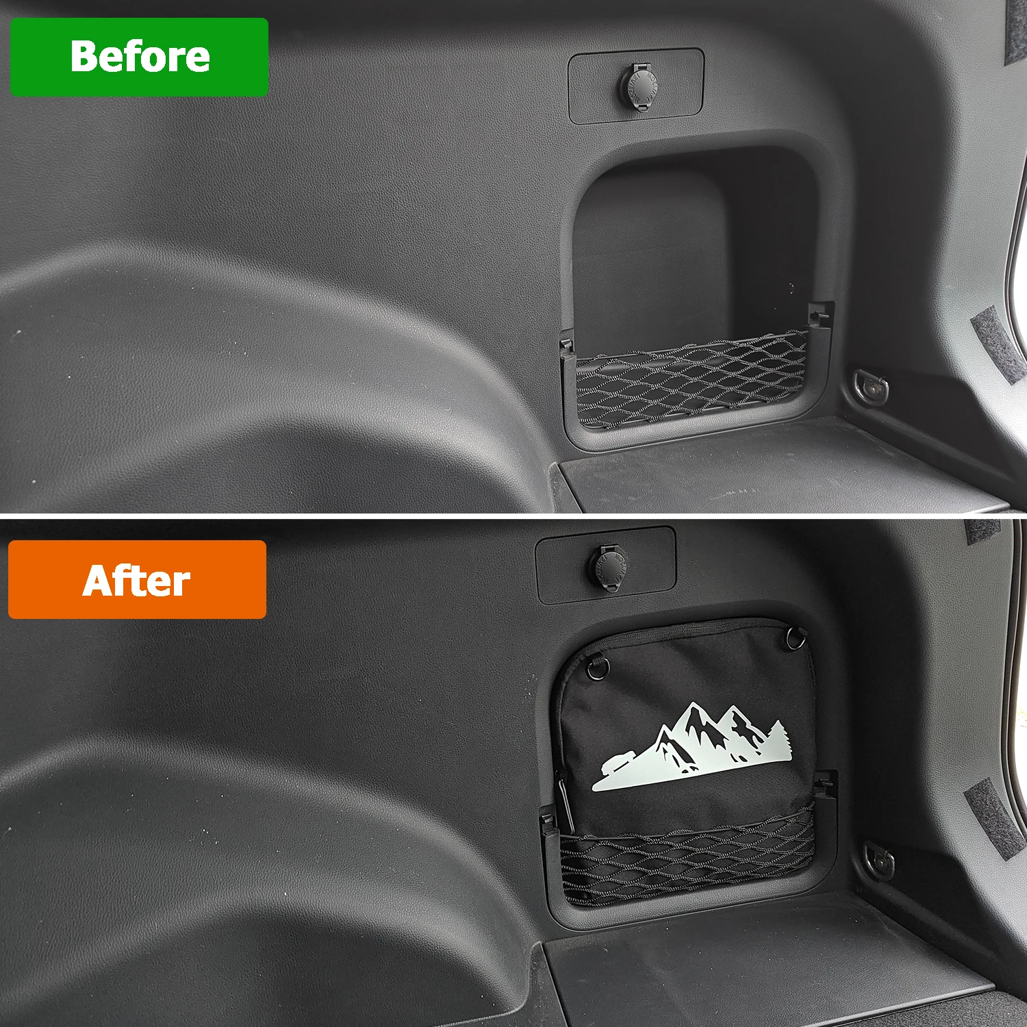 Trunk Organizer Multifunction Backpack, Trunk Cubby Storage bag  For Toyota Rav4 2025 2024 2023 2022 2021 2020 2019