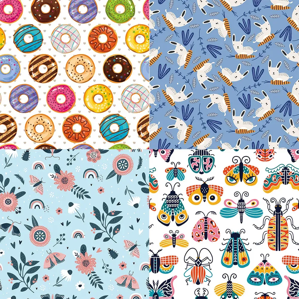 Color: PEACOCK BLUE - 1Mx1.5M Pul Fabric Waterproof Washable TPU Handmade Polyester Fabric By The Meter Fashion DIY Cloth Diaper Material for Kids