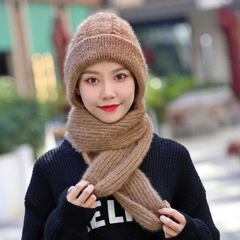 45% OFF -Winter Versatile Knitted Hooded Scarf for Women
