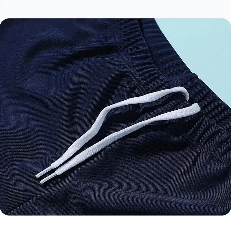 Size: 5T, Color: Blue - Summer Children's Two-piece Polyester Medium Children's Short-sleeved Young Boys Western Style Hot Spring Swimsuit