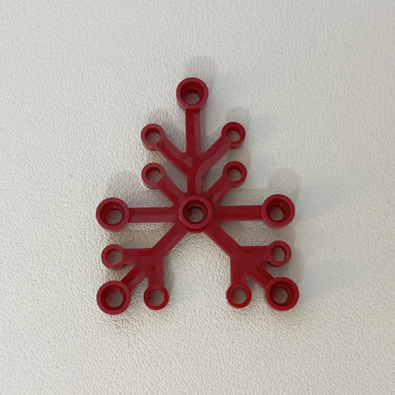 Color: Wood - 2417 Plant Leaves 6 x 5 Bricks Collections Bulk Modular GBC Toys For Technical MOC DIY Buildings? Blocks 1Pcs Gifts Compatible