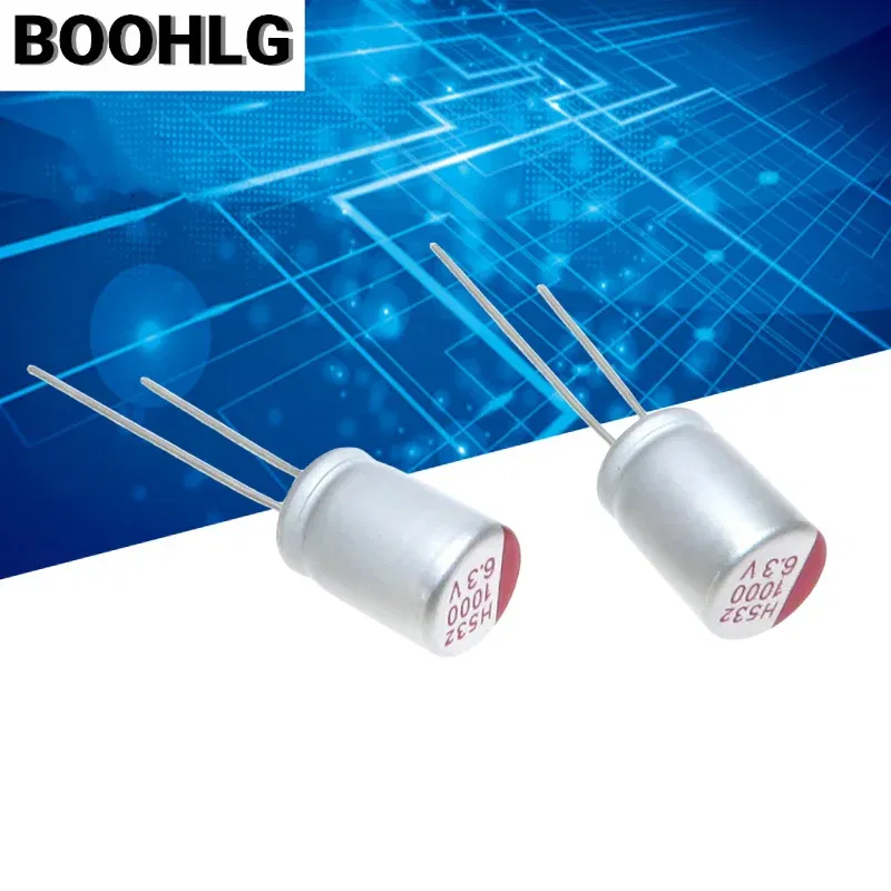 Capacitance: 10UF - 10PCS 100UF 270UF 330UF 470UF 560UF 680UF 820UF 1000UF 1200UF 2.5V 4V 6.3V 10V 16V New Motherboard Graphics Card Solid Capacitor