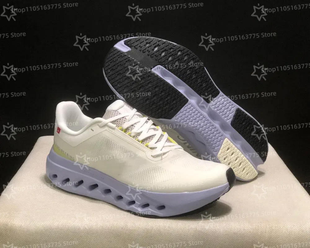 Color: Brown, Shoe Size: 36 - Hot 2025 NEW Women Men Cloudsurfer-Next Running Shoes Breathable Anti Slip Cushioning Road Run Sport Lifestyle Outdoor Sneakers