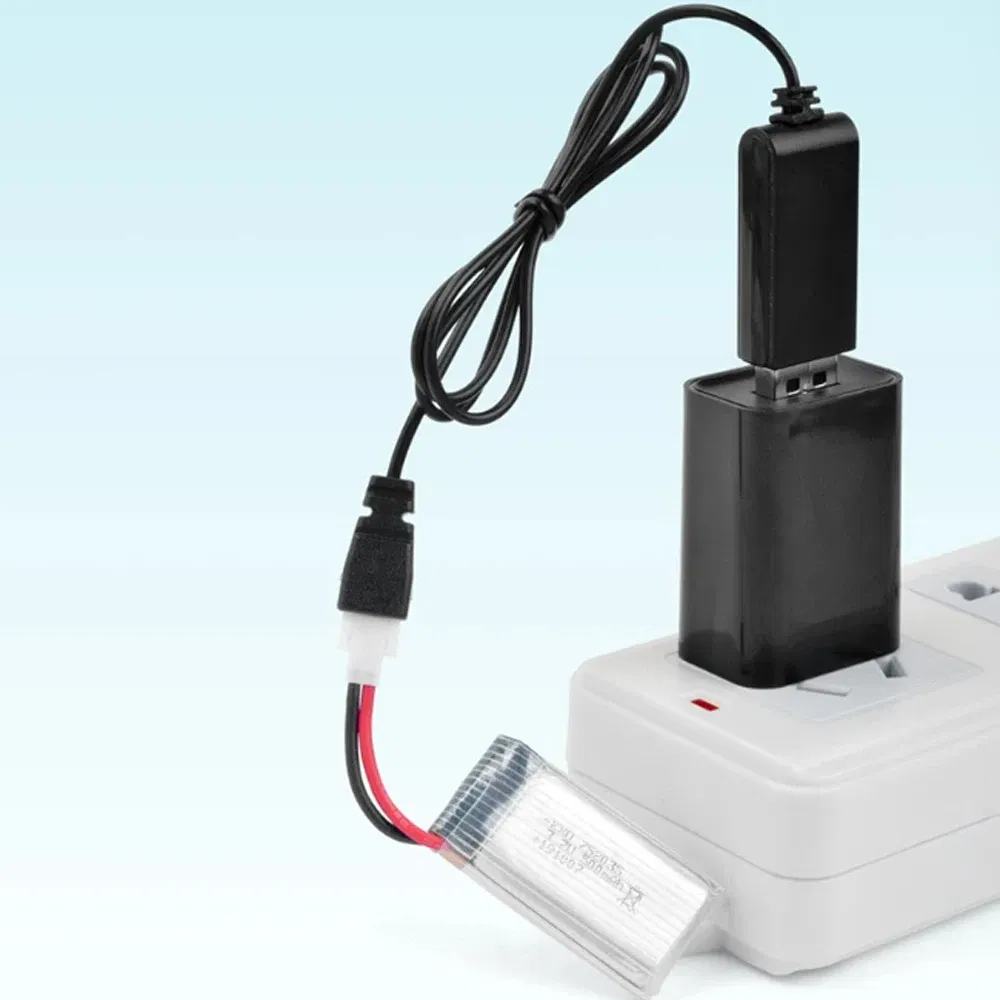 Color: Red - Suitable For Remote Control Aircraft 3.7V 500mAh 300mAh 250mAh 160mAh RC Aircraft Rechargeable Liion Battery