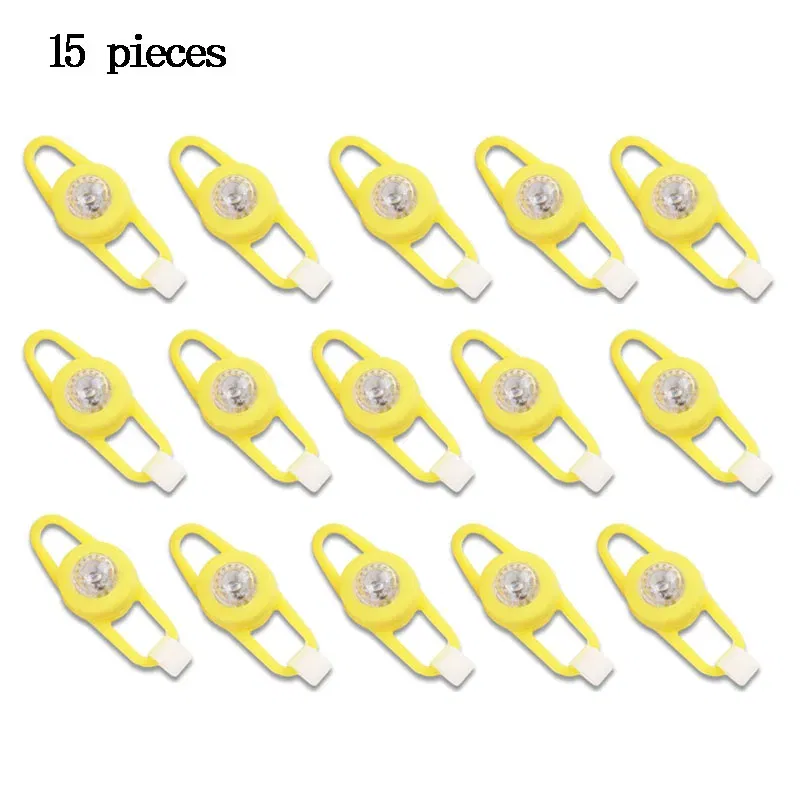 Color: Yellow - In Bulk Light Straps for Yellow Small Bike Duck Bicycle bell Duck Ducky Bicycle Airscrew Helmet Wind Motor Riding Lights Horn
