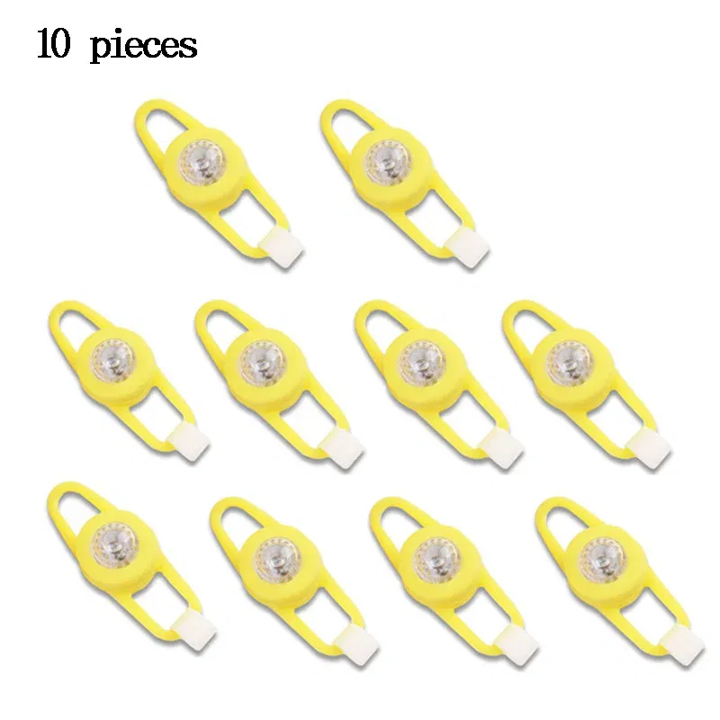 Color: Yellow - In Bulk Light Straps for Yellow Small Bike Duck Bicycle bell Duck Ducky Bicycle Airscrew Helmet Wind Motor Riding Lights Horn