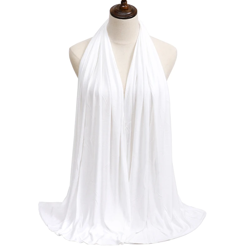 Color: green, Ships From: CHINA - New Jersey Womens Muslim Ramadan Fashion Modal Cotton Jersey Hijab Womens High Quality Solid Color Soft Hijab Long African Scarf