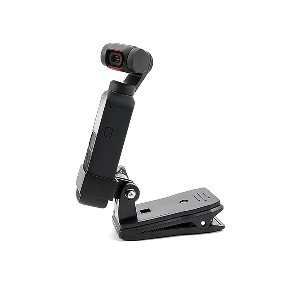 Premium Backpack Clip 360?° Rotatable Expansion Fixed Base Mounting Brackets for OSMO Pocket 2 Gmbal Camera Accessories
