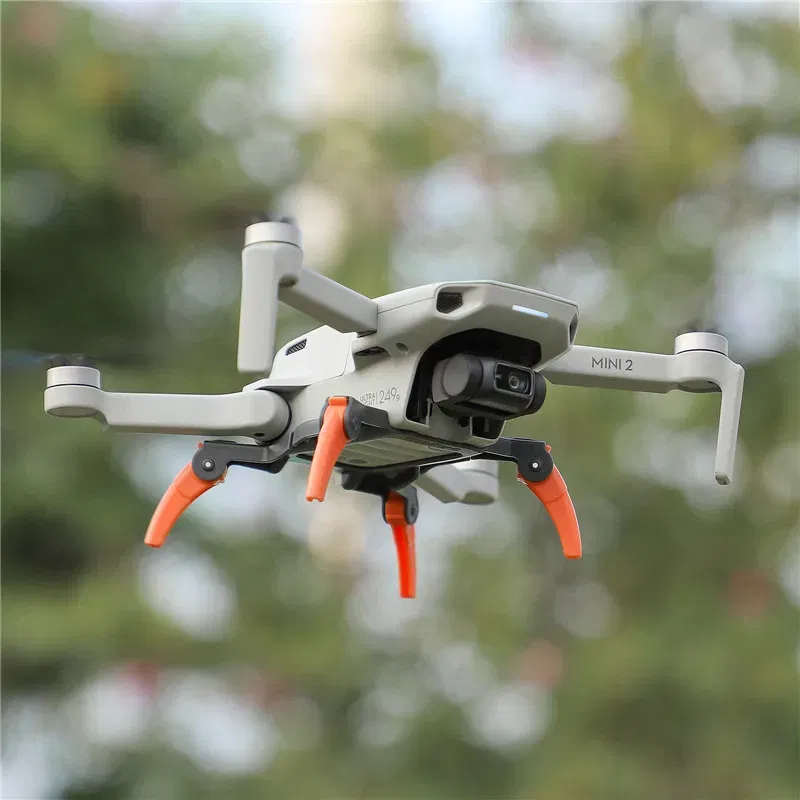 for DJI Mini 2/SE/Mavic Mini Drone Landing Gears Shock-Absorption Landing Gears Foldable Extension Legs Protective Support