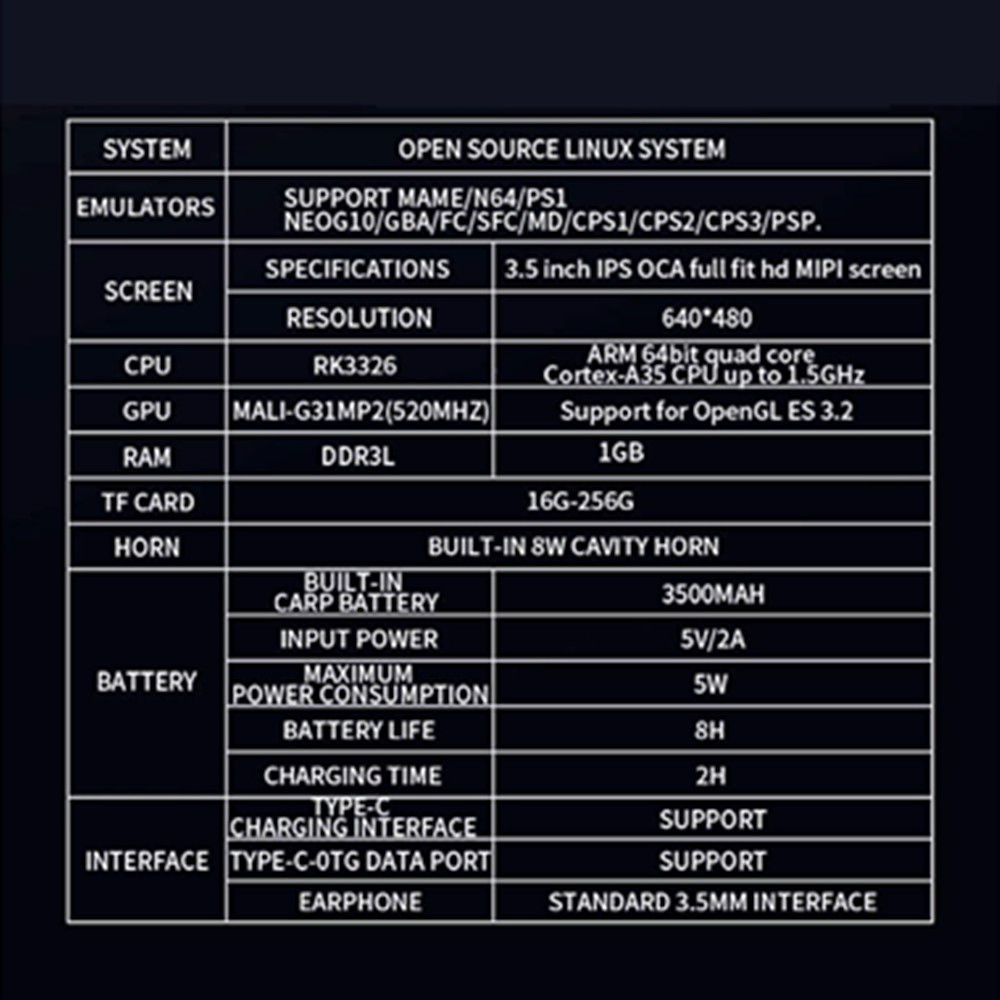 Color: Milky White - R36S Retro Handheld Video Game Console Linux System 3.5 Inch IPS Screen Portable Pocket Video Player 128GB Games Boy Gift