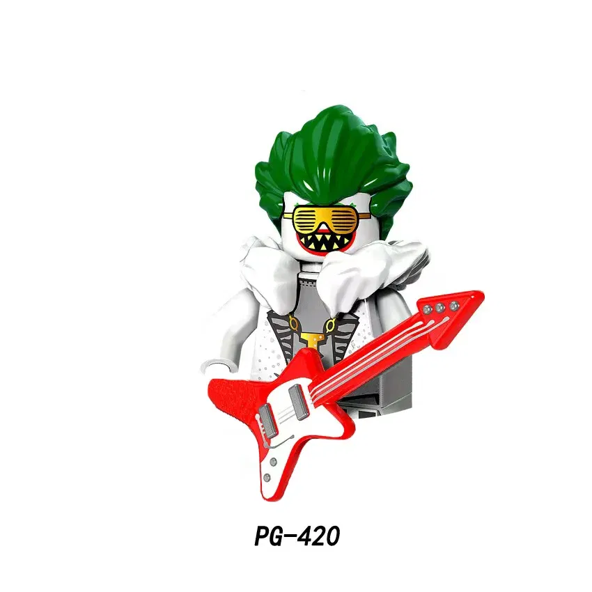 Color: DARK GRAY - Marvel Blocks Brick Hero Batman Joker Superman Catwoman Mini Figure Building blocks Hot Toy Children's party gift