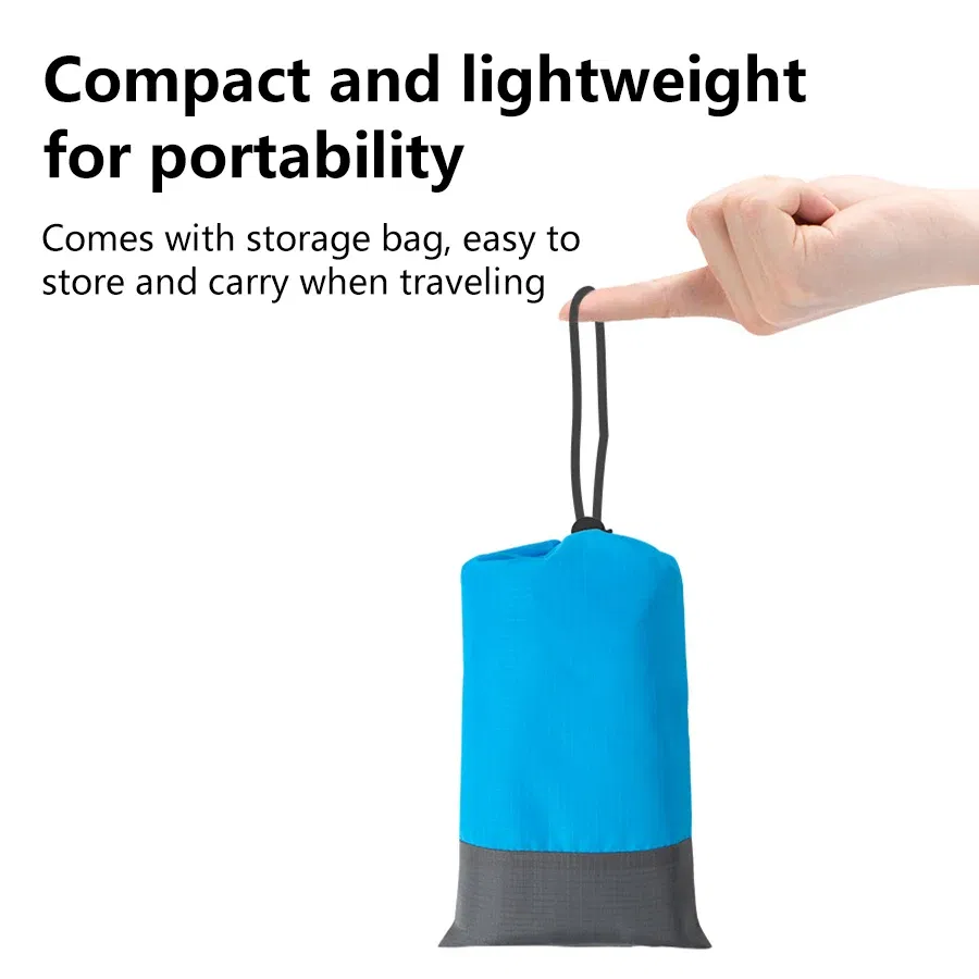 200*210cm Sandproof Beach Blanket Waterproof Beach Mat Portable Lightweight Picnic Blanket Camping Mat For Travel Hiking Sports